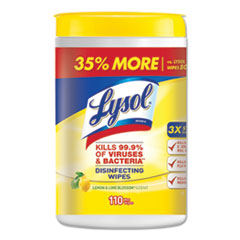 RAC 78849 Lysol Disinfectant Wipes Lemon by Reckitt Benckiser